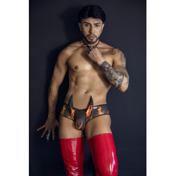 CandyMan Shorty Diable DEMONIS Noir-Flamme